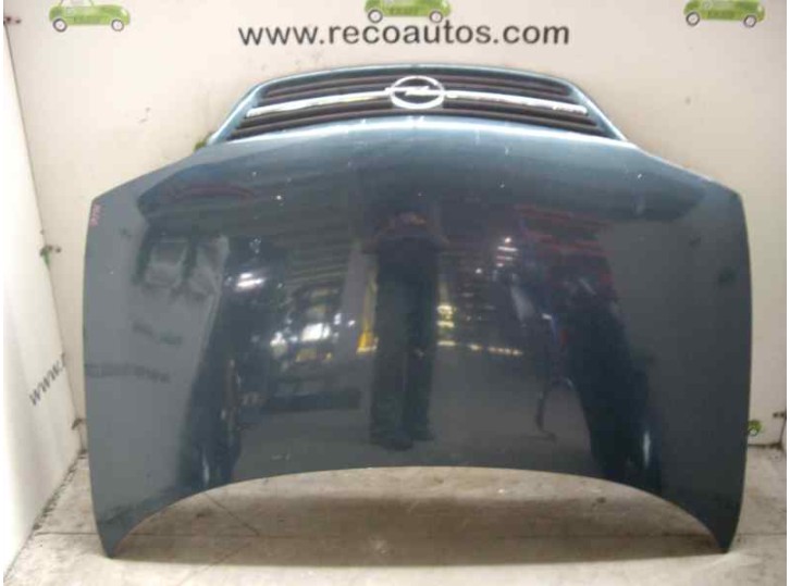 Recambio de capot para opel sintra 3.0 v6 cat referencia OEM IAM 413437 VERDE OSCURO CON REJILLA 