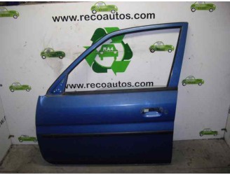 Replacement front left door for Mazda Demio (DW) 1.4 16V CAT OEM IAM reference DC0359020N BLUE 5D