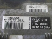 Recambio de centralita motor uce para kia sephia ll 1.5 cat referencia OEM IAM K2AC18881A K103735112C SIEMENS