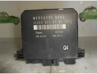 Recambio de centralita cierre para mercedes-benz clase c (w203) berlina 220 cdi (la) (203.008) referencia OEM IAM 2038202185 351