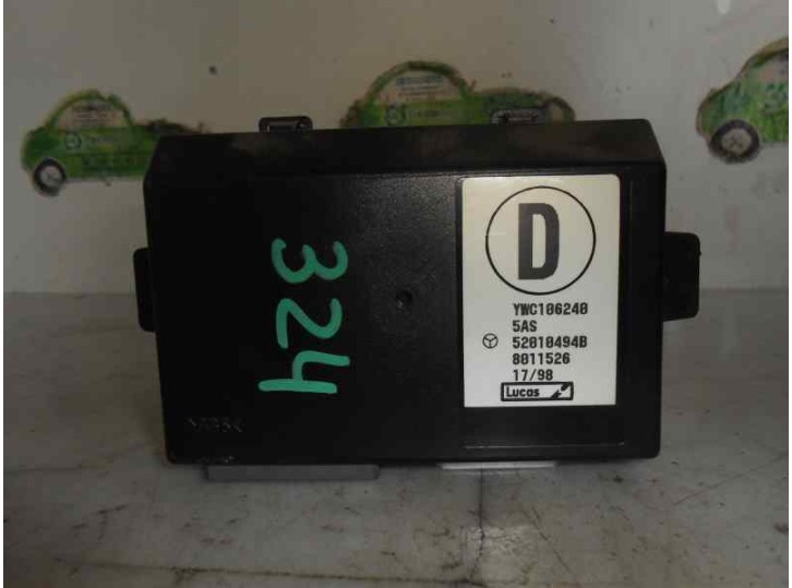 Recambio de centralita inmovilizador para mg serie 400 (rt) 414 i (4-ptas.) referencia OEM IAM YMC106240 52010494B LUCAS