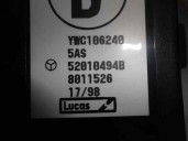 Recambio de centralita inmovilizador para mg serie 400 (rt) 414 i (4-ptas.) referencia OEM IAM YMC106240 52010494B LUCAS