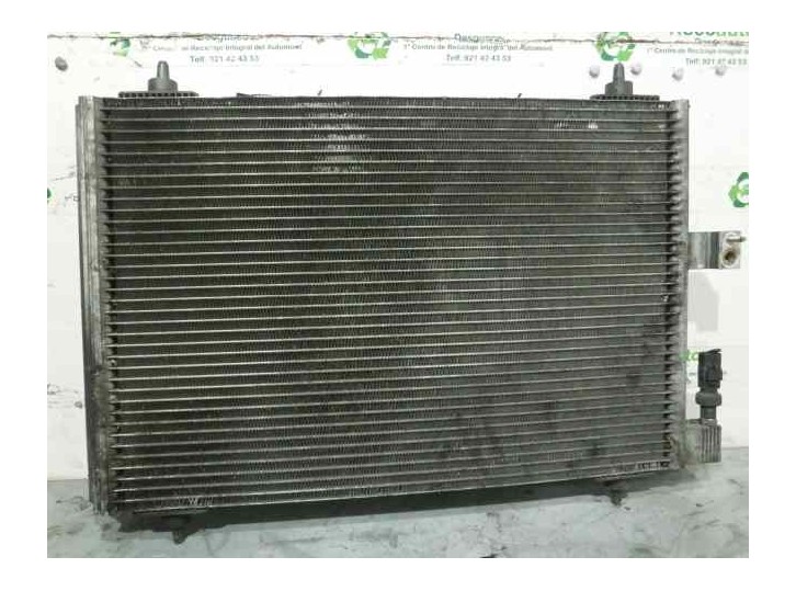 Replacement condenser / air conditioning radiator for Peugeot 607 (S1) basic OEM IAM reference 