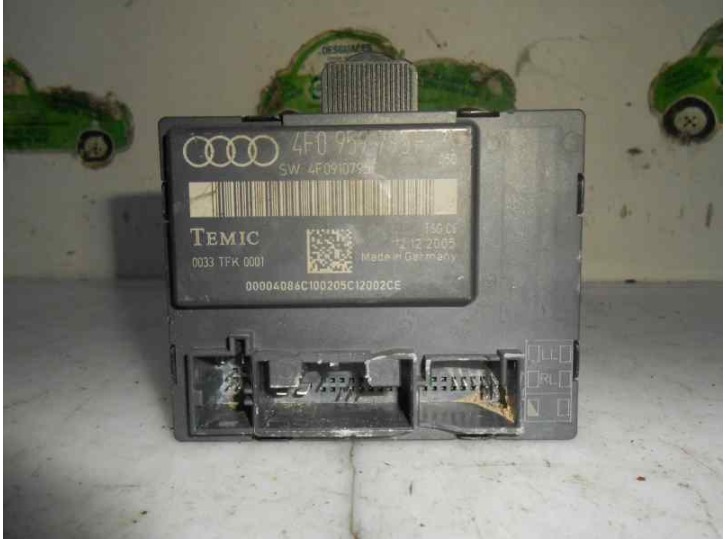 Recambio de centralita cierre para audi a6 berlina (4f2) 2.0 tdi referencia OEM IAM 4F0959795F 0033TFK0001 TEMIC