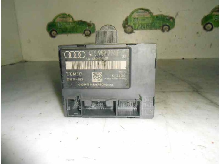 Recambio de centralita cierre para audi a6 berlina (4f2) 2.0 tdi referencia OEM IAM 4F0959794F 0033TFK0001 TEMIC