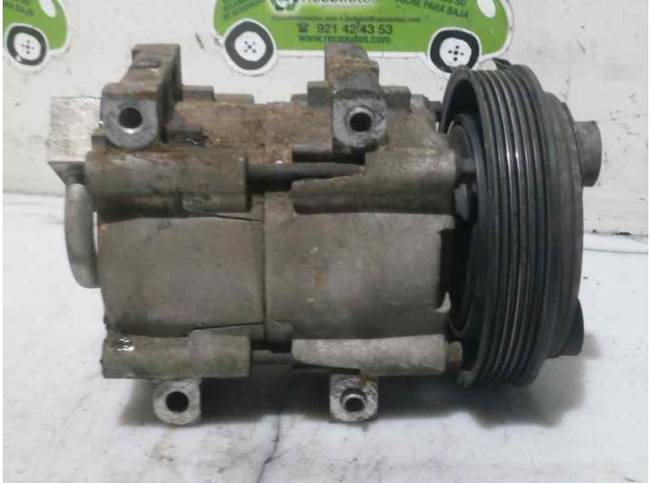 Replacement air conditioning compressor for Ford Fiesta (DX) 1.3 CAT OEM IAM reference 96FW19D629AE 