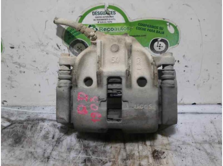 Recambio de pinza freno delantera derecha para citroën berlingo 1.9 diesel referencia OEM IAM 832957293 LUCAS