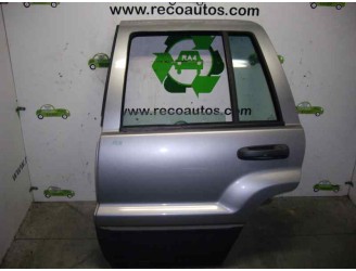 Recambio de puerta trasera izquierda para chrysler jeep gr.cherokee (wj/wg) 3.1 td cat referencia OEM IAM 55136703AB GRIS PLATA 