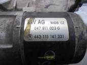 Recambio de motor arranque para skoda fabia (6y2/6y3) 1.4 referencia OEM IAM 047911023G 443115141331 MAGNETON