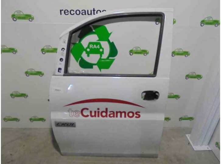 Recambio de puerta delantera izquierda para hyundai h 1 2.5 crdi cat referencia OEM IAM 760034A102 BLANCO 3P