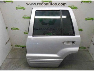 Recambio de puerta trasera izquierda para chrysler jeep gr.cherokee (wj/wg) 2.7 crd cat referencia OEM IAM 55136701AG GRID PLATA
