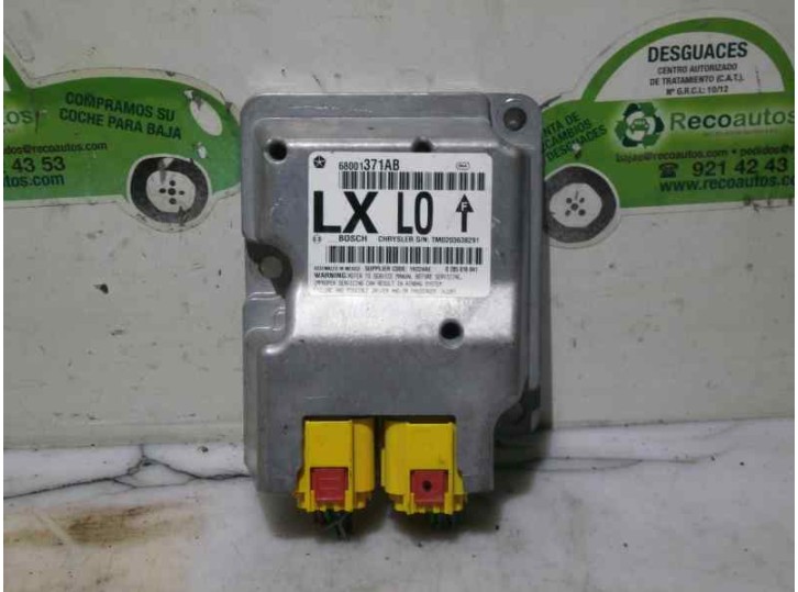 Recambio de centralita airbag para chrysler 300 c 3.5 referencia OEM IAM 68001371AB 