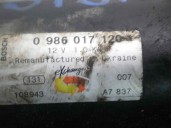 Recambio de motor arranque para opel vectra b berlina 1.6 16v referencia OEM IAM 0986017120 BOSCH