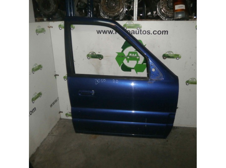 Recambio de puerta delantera derecha para tata safari ex safari 2.0 referencia OEM IAM  AZUL 5 PUERTAS