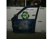 Recambio de puerta delantera derecha para tata safari ex safari 2.0 referencia OEM IAM  AZUL 5 PUERTAS