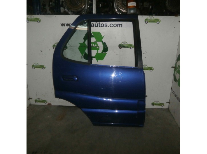 Recambio de puerta trasera derecha para tata safari ex safari 2.0 referencia OEM IAM  AZUL OSCURO 5 PUERTAS