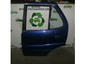 Recambio de puerta trasera izquierda para tata safari ex safari 2.0 referencia OEM IAM  AZUL 5 PUERTAS