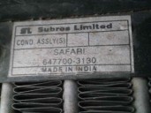 Recambio de condensador / radiador aire acondicionado para tata safari ex safari 2.0 referencia OEM IAM 6477003130  