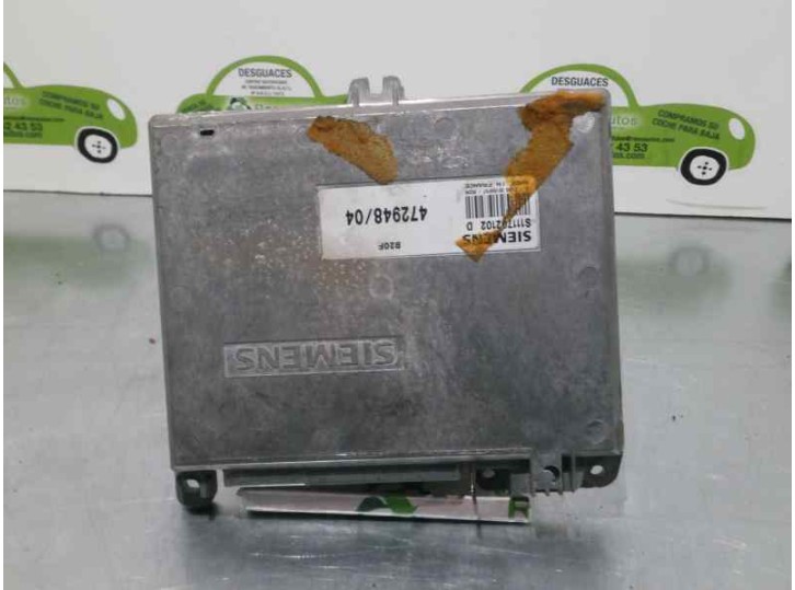 Recambio de centralita motor uce para volvo serie 440 2.0 cat referencia OEM IAM 47294804 S111702102D SIEMENS