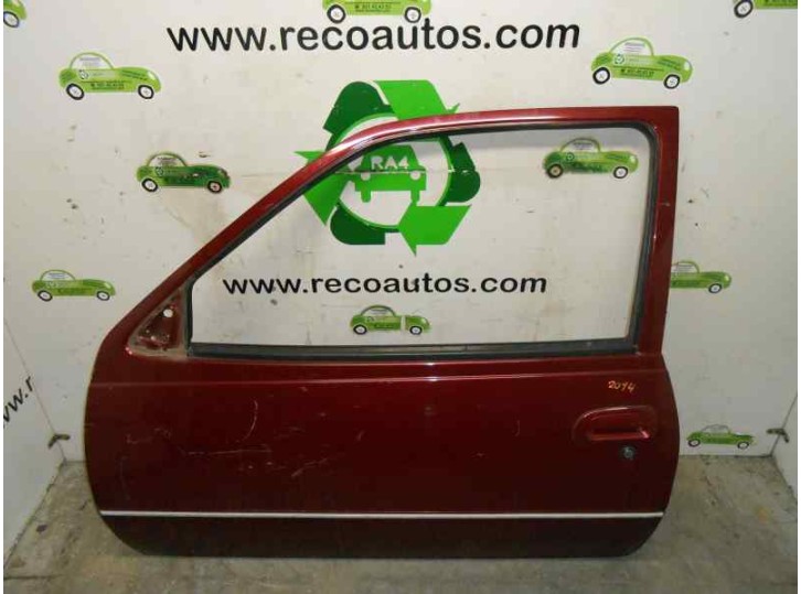 Recambio de puerta delantera izquierda para daewoo nexia 1.5 cat referencia OEM IAM K96169054 GRANATE 3P