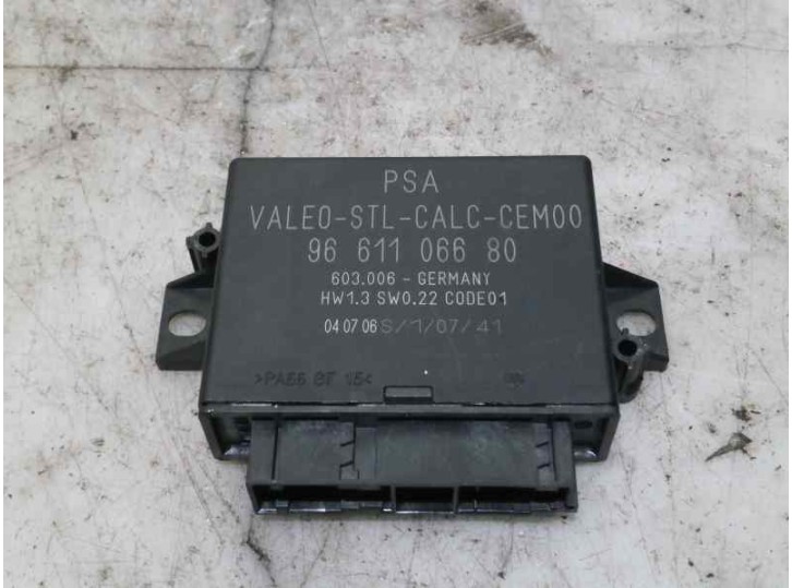 Recambio de modulo electronico para citroën c5 berlina exclusive referencia OEM IAM 9661106680 603006 VALEO