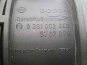 Recambio de caudalimetro para saab 9-3 berlina 2.2 16v tid cat referencia OEM IAM 5167879 0281002443 BOSCH