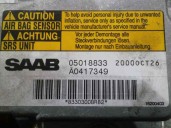 Recambio de centralita airbag para saab 9-3 berlina 2.2 16v tid cat referencia OEM IAM 05018833 2000OCT26 