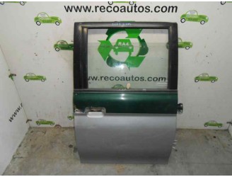 Recambio de puerta trasera derecha para mitsubishi l 200 (k6/7) 2.5 turbodiesel referencia OEM IAM MR178078 VERDE Y GRIS 4 PUERT