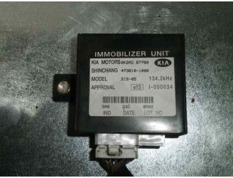 Recambio de centralita inmovilizador para kia rio i hatchback (dc) 1.5 16v referencia OEM IAM 0K2AD67780 4738101000 