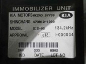 Recambio de centralita inmovilizador para kia rio i hatchback (dc) 1.5 16v referencia OEM IAM 0K2AD67780 4738101000 
