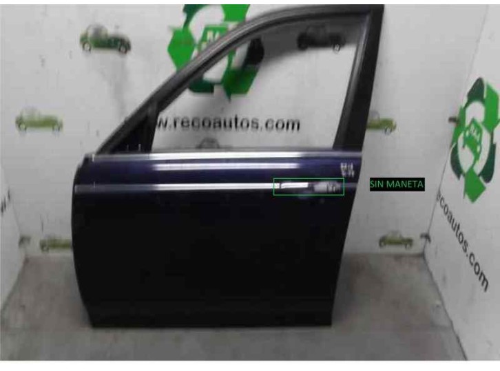 Recambio de puerta delantera izquierda para mg serie 75 (rj) 2.0 16v cdti referencia OEM IAM BDA500130 AZUL OSCURO 4P