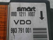 Recambio de centralita airbag para smart micro compact car 0.6 referencia OEM IAM 0001211V007 993791001 TEMIC