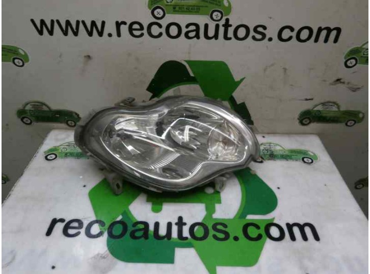 Recambio de faro derecho para smart micro compact car 0.6 referencia OEM IAM   