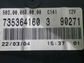 Recambio de cuadro instrumentos para fiat idea (135) 1.9 jtd cat referencia OEM IAM 503000680000 735364160390271 