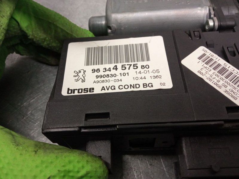 Recambio de elevalunas delantero izquierdo para peugeot 307 sw (3h) 1.6 16v referencia OEM IAM 9634457580  