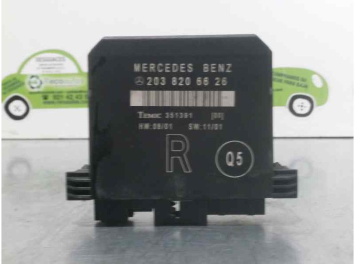 Recambio de centralita cierre para mercedes-benz clase c (w203) berlina 220 cdi (203.006) referencia OEM IAM 2038206626 