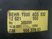Recambio de motor calefaccion para opel zafira a 1.8 16v referencia OEM IAM 90437893 12621 BEHR