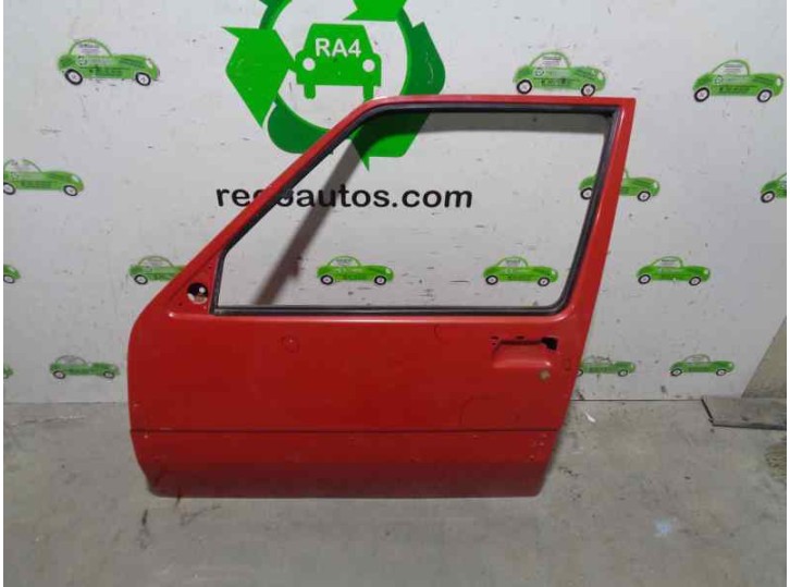 Recambio de puerta delantera izquierda para renault rapid/express (f40) 1.9 diesel referencia OEM IAM 7751654139 ROJO 3P