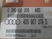 Recambio de centralita abs para audi a6 berlina (c4) 2.5 tdi referencia OEM IAM 4D0907379D 0265108005 BOSCH