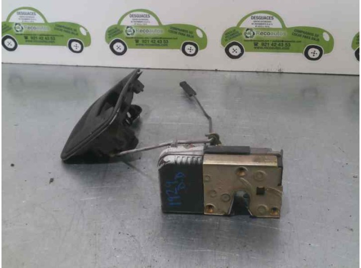Recambio de cerradura puerta delantera derecha para peugeot expert kasten komfort confort largo referencia OEM IAM SIN MANETA 5