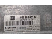 Recambio de centralita motor uce para seat ibiza (6l1) 1.2 referencia OEM IAM 03E906033D 5WP4012104 SIEMENS
