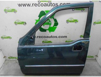 Recambio de puerta delantera izquierda para ssangyong musso 2.9 turbodiesel cat referencia OEM IAM 6200105113 VERDE 5P