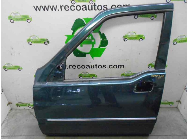 Recambio de puerta delantera izquierda para ssangyong musso 2.9 turbodiesel cat referencia OEM IAM 6200105113 VERDE 5P