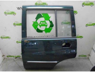 Recambio de puerta trasera izquierda para ssangyong musso 2.9 turbodiesel cat referencia OEM IAM 6300105064 VERDE 5 PUERTAS