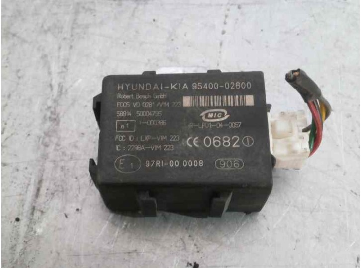Recambio de centralita inmovilizador para hyundai atos (em) 1.1 gls referencia OEM IAM 9540002600 