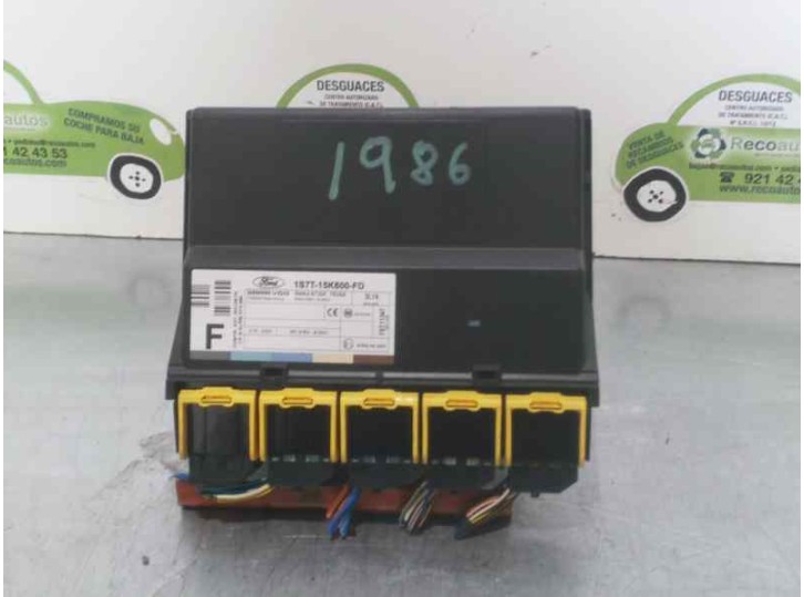 Recambio de modulo confort para ford focus berlina (cak) 1.8 tdci cat referencia OEM IAM 1S7T15K600FD SWK48730F SIEMENS