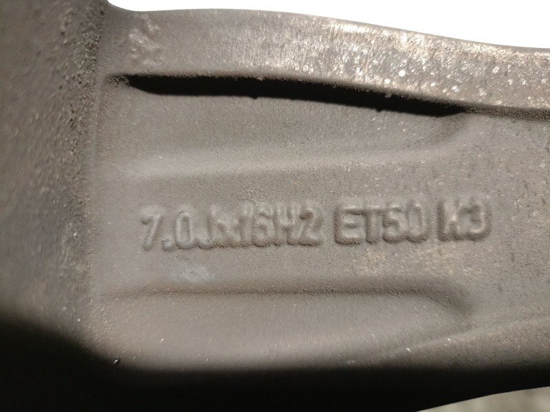 Recambio de llanta para volvo v60 i (155) 1.6 drive referencia OEM IAM 31200601 R167.0JX16H2ET50 