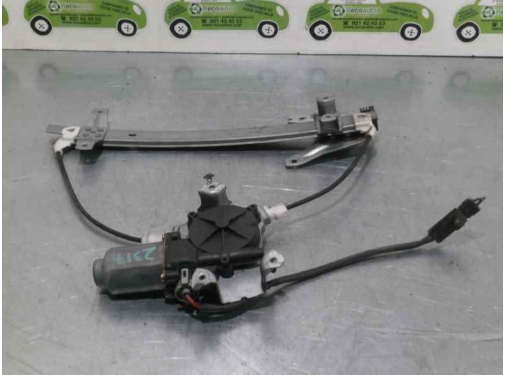 Replacement rear right window regulator for Nissan Primera saloon (P11) 2.0 turbodiesel cat OEM IAM reference 400600T5 2 PINS