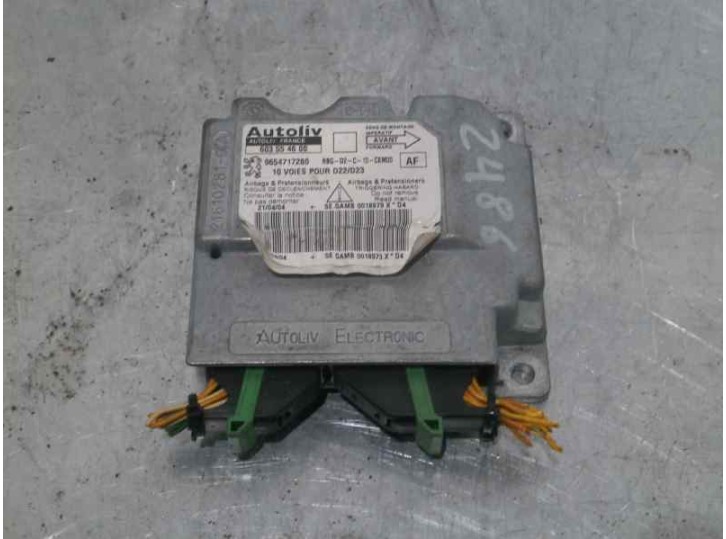 Recambio de centralita airbag para peugeot 407 st confort pack referencia OEM IAM 9654717280 603554600 AUTOLIV
