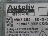 Recambio de centralita airbag para peugeot 407 st confort pack referencia OEM IAM 9654717280 603554600 AUTOLIV